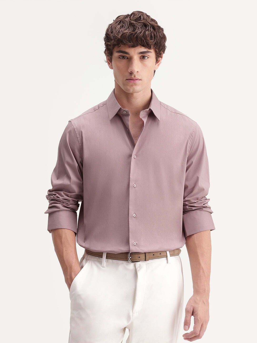 rare rabbit Men Regular Fit Solid Casual Shirt-picture-13