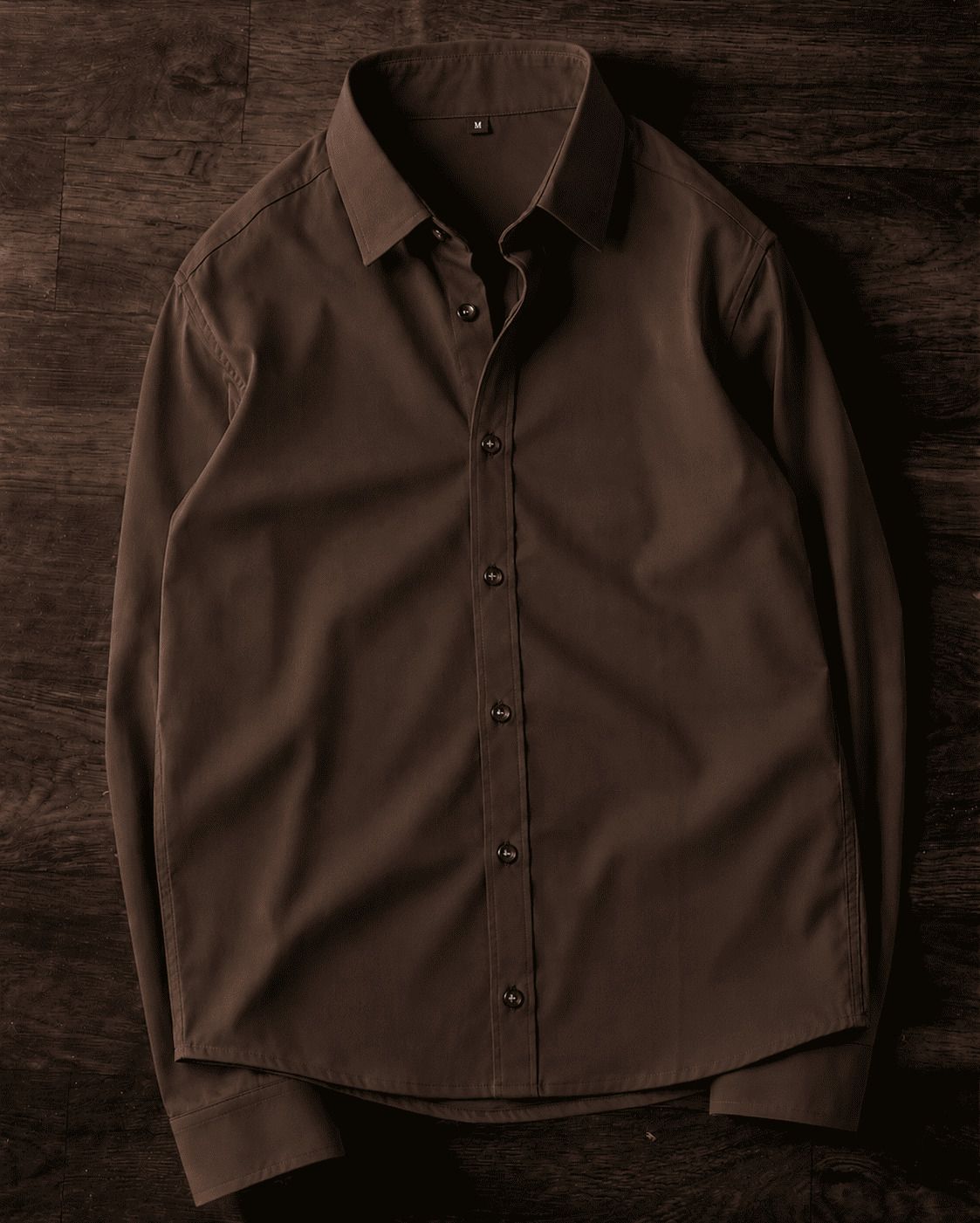 buntoo Men Regular Fit Solid Button Down Collar Casual Shirt-picture-11
