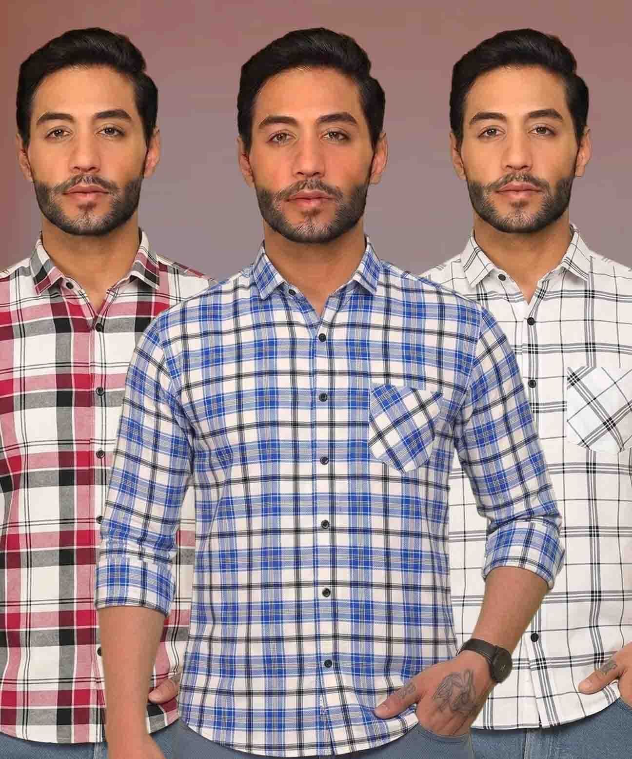 metronaut Men Regular Fit Printed Spread Collar Casual Shirt-picture-30