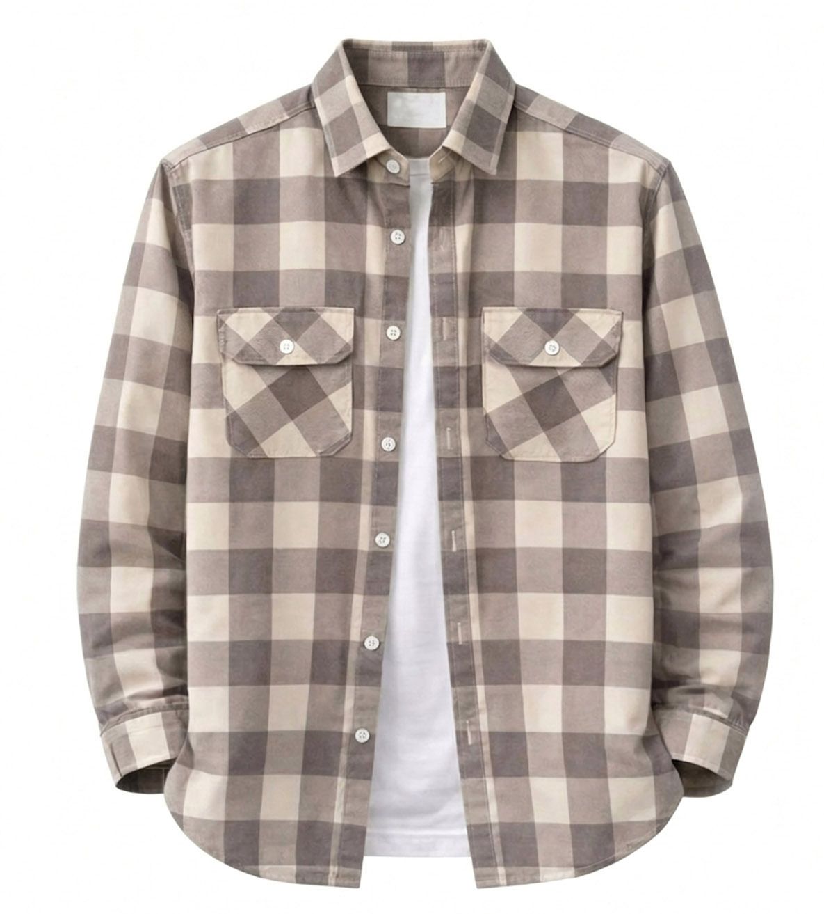 dimmy Men Regular Fit Checkered Button Down Collar Casual Shirt-picture-16