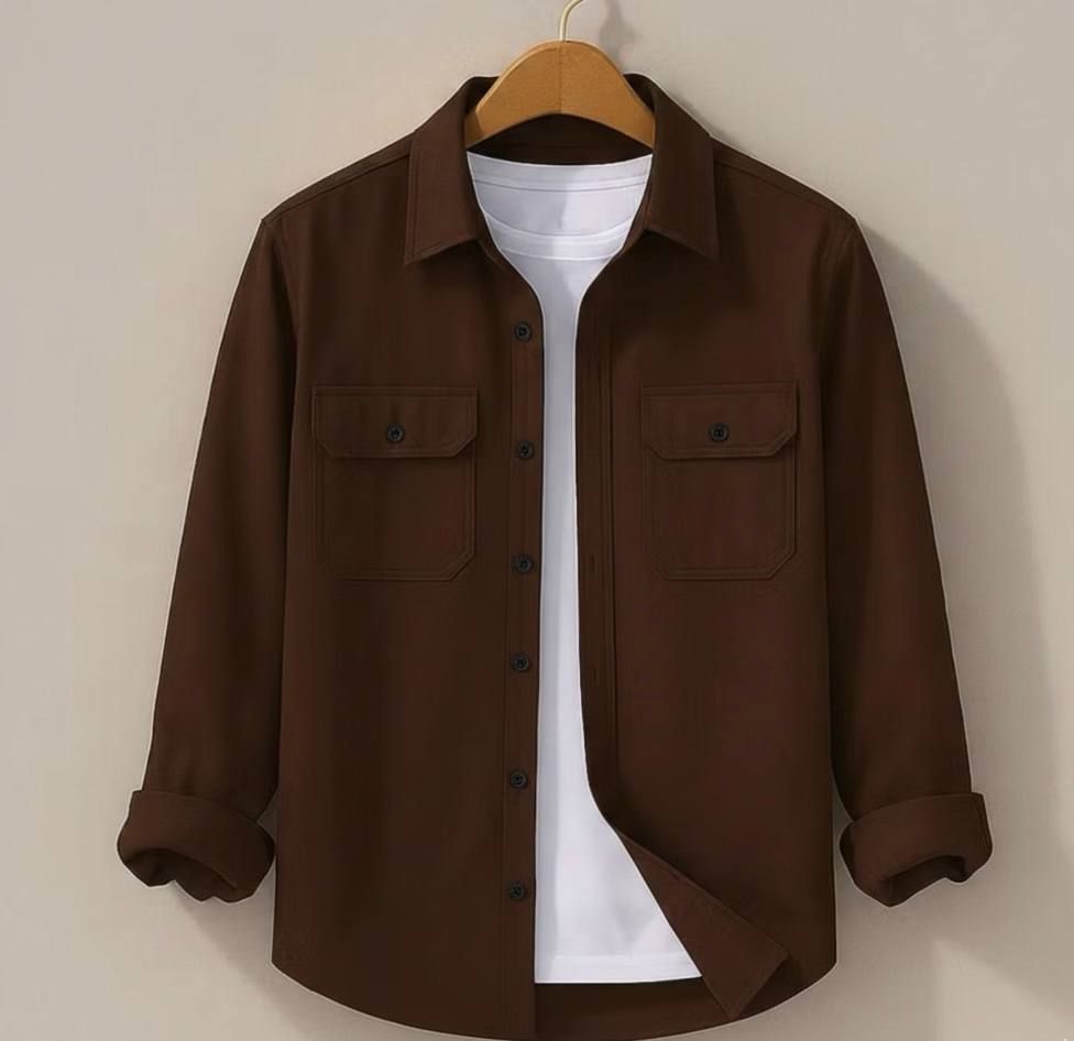 jcosta Men Regular Fit Solid Spread Collar Casual Shirt-picture-11
