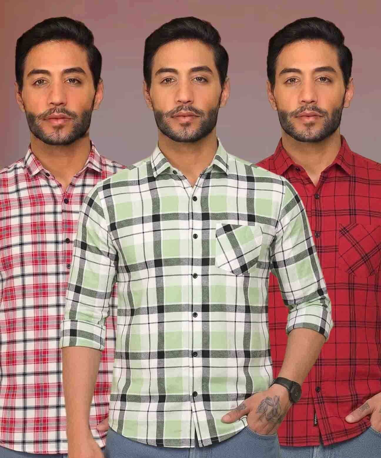 metronaut Men Regular Fit Printed Spread Collar Casual Shirt-picture-23