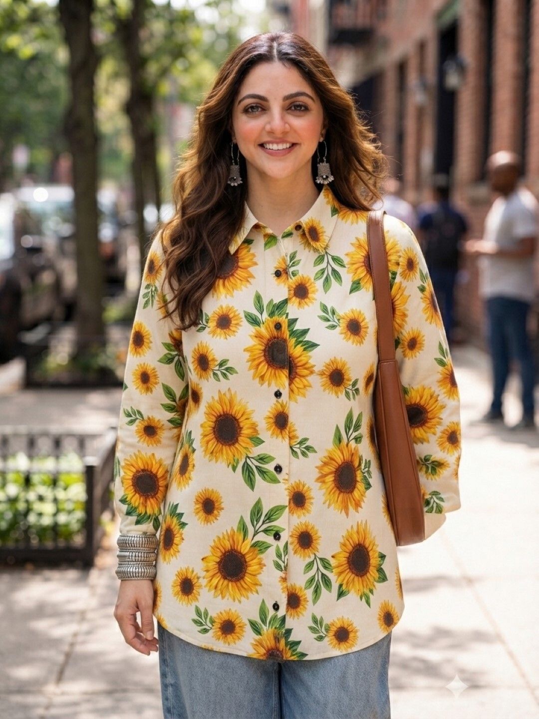 new-18 Women Regular Fit Printed Spread Collar Casual Shirt-picture-33