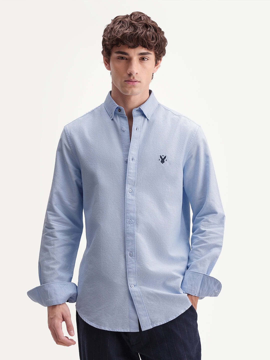 rare rabbit Men Regular Fit Solid Casual Shirt-picture-10