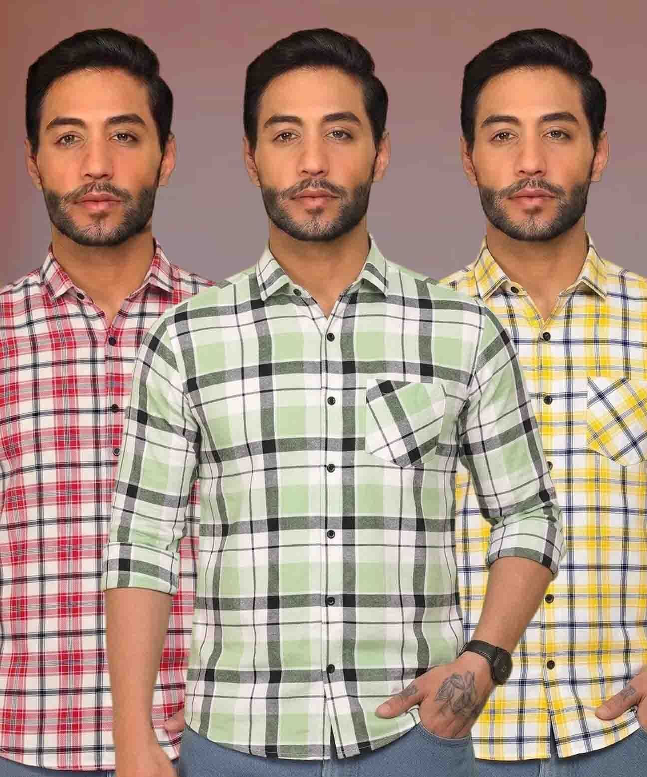 metronaut Men Regular Fit Printed Spread Collar Casual Shirt-picture-33