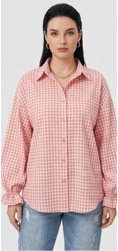 icyenterprises Women Regular Fit Checkered Casual Shirt-picture-10