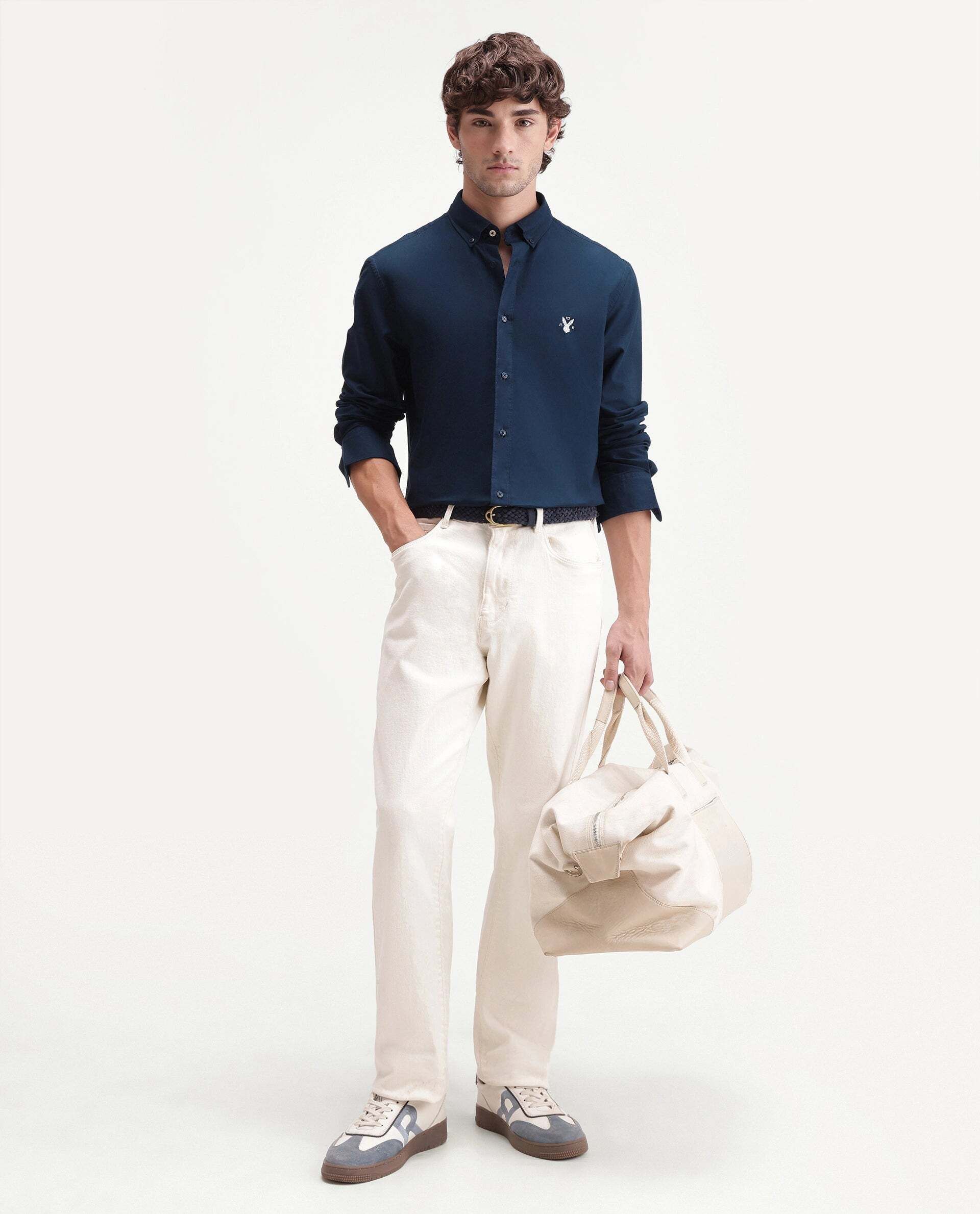 rare rabbit Men Regular Fit Solid Casual Shirt-picture-38