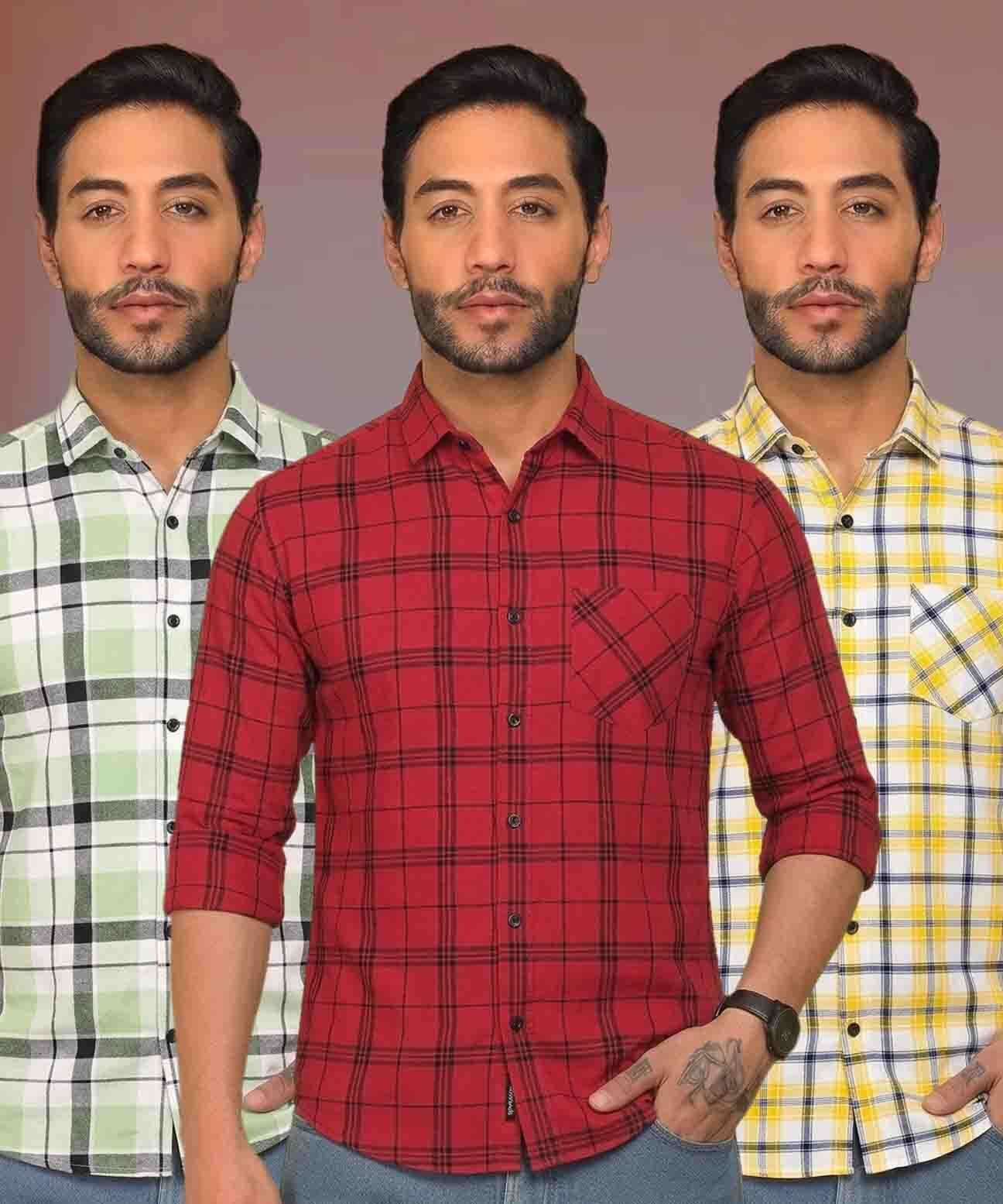 metronaut Men Regular Fit Printed Spread Collar Casual Shirt-picture-28