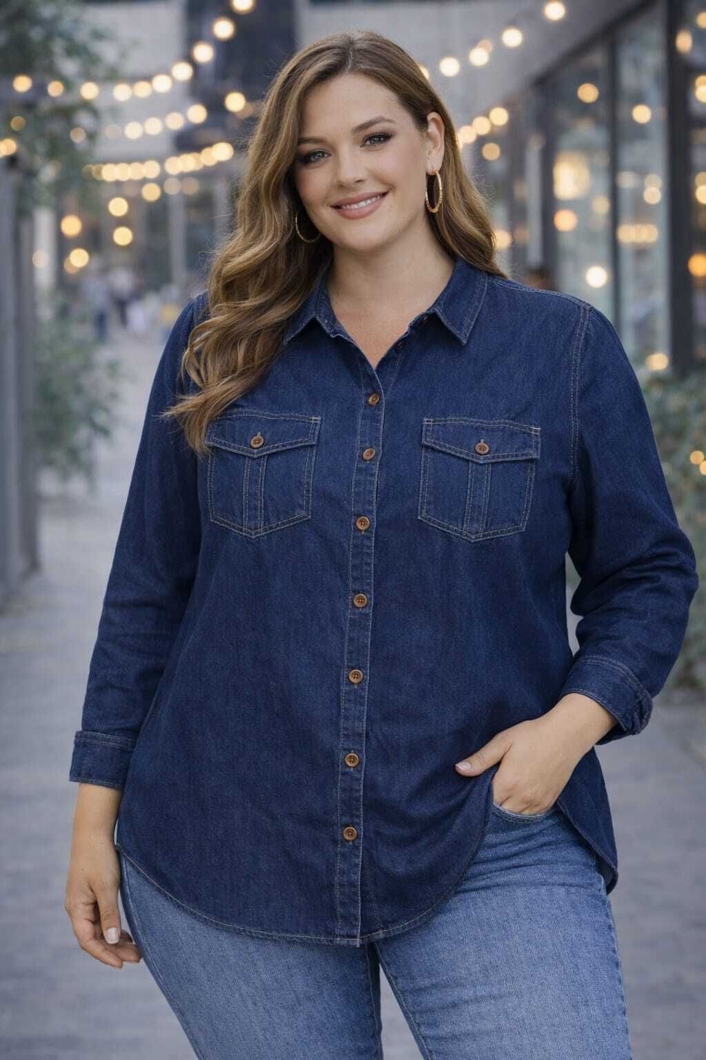 Women Relaxed Fit Solid Spread Collar Casual Shirt-image-41
