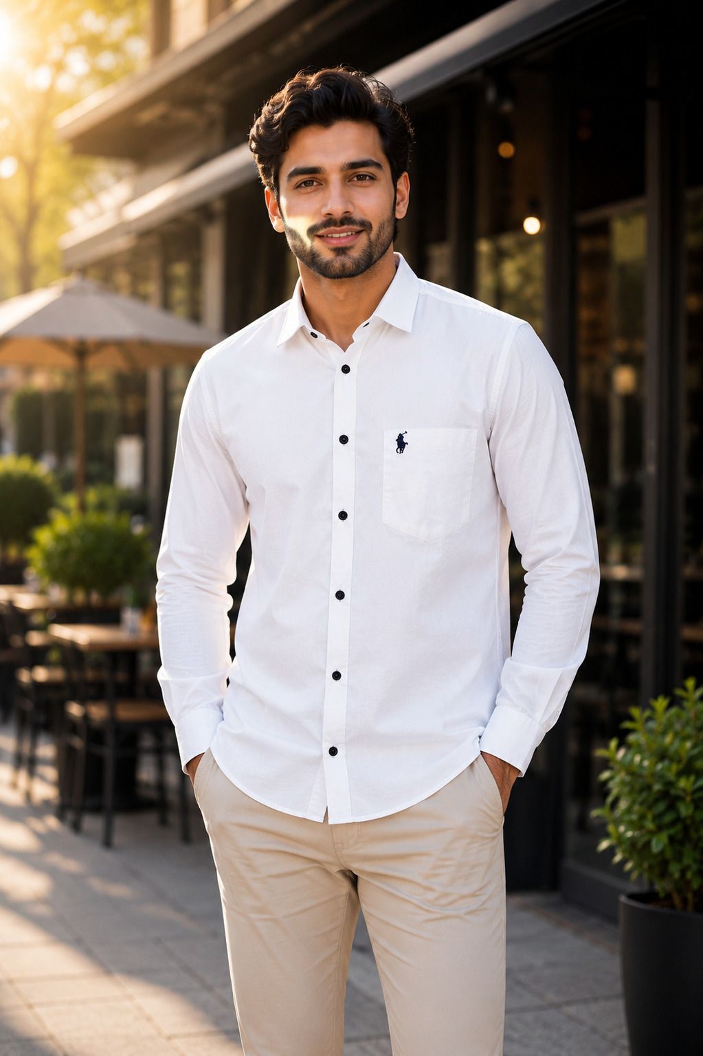 aayat enterprises Men Tailored Fit Solid Spread Collar Formal Shirt-picture-17