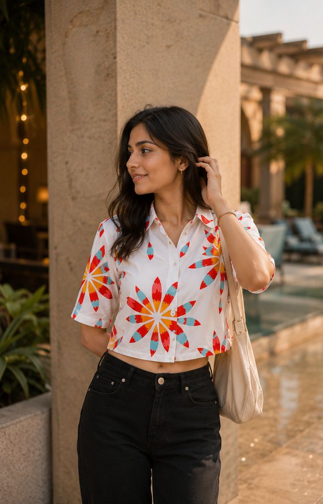 Women Relaxed Fit Floral Print Casual Shirt-image-45