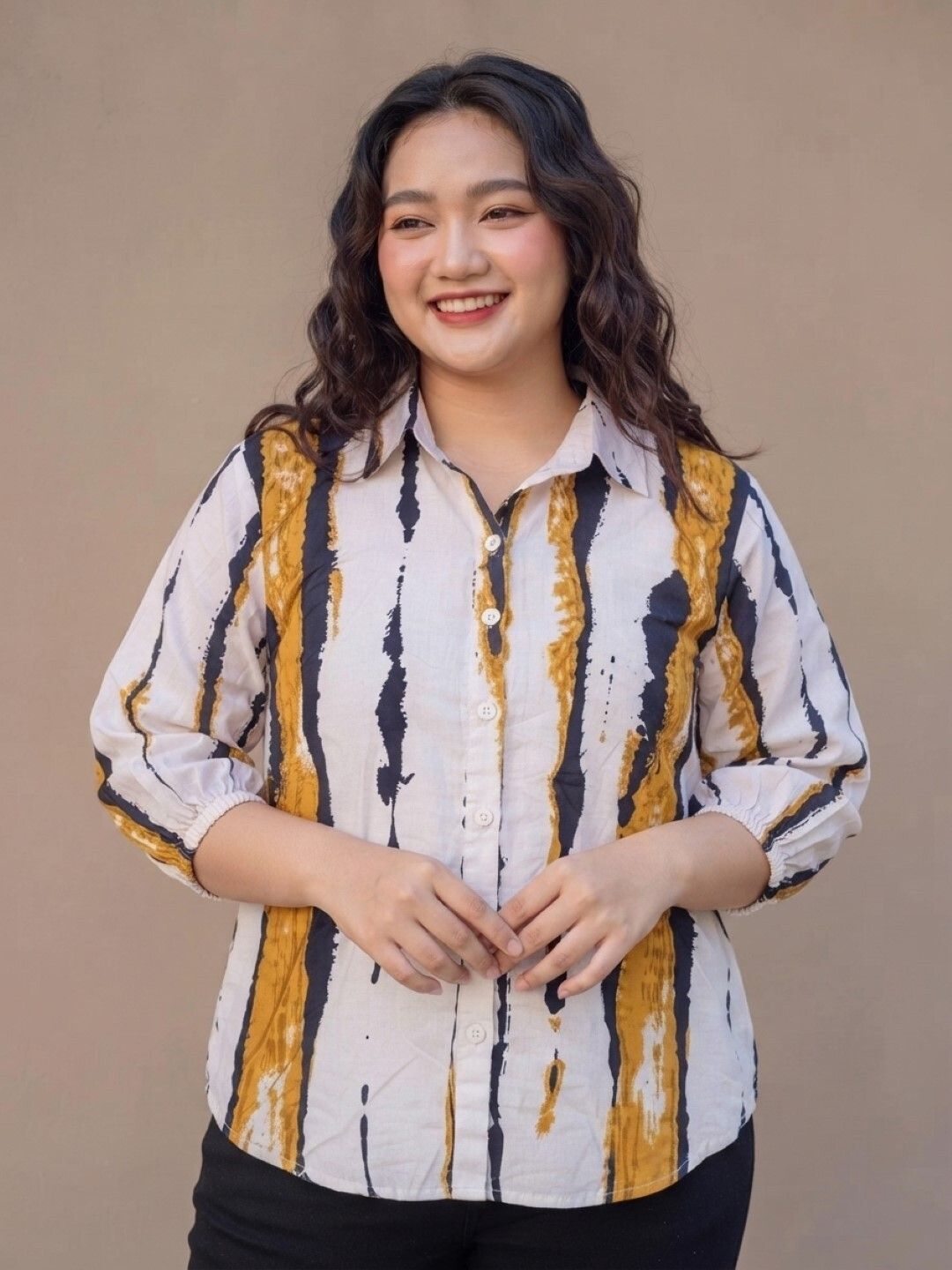 perfect productions Women Regular Fit Printed Spread Collar Formal Shirt-picture-28