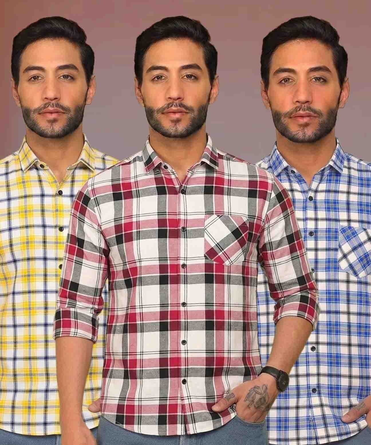 metronaut Men Regular Fit Printed Spread Collar Casual Shirt-picture-36