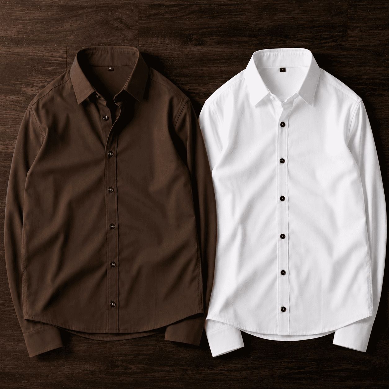 Men Regular Fit Solid Button Down Collar Casual Shirt-image-27