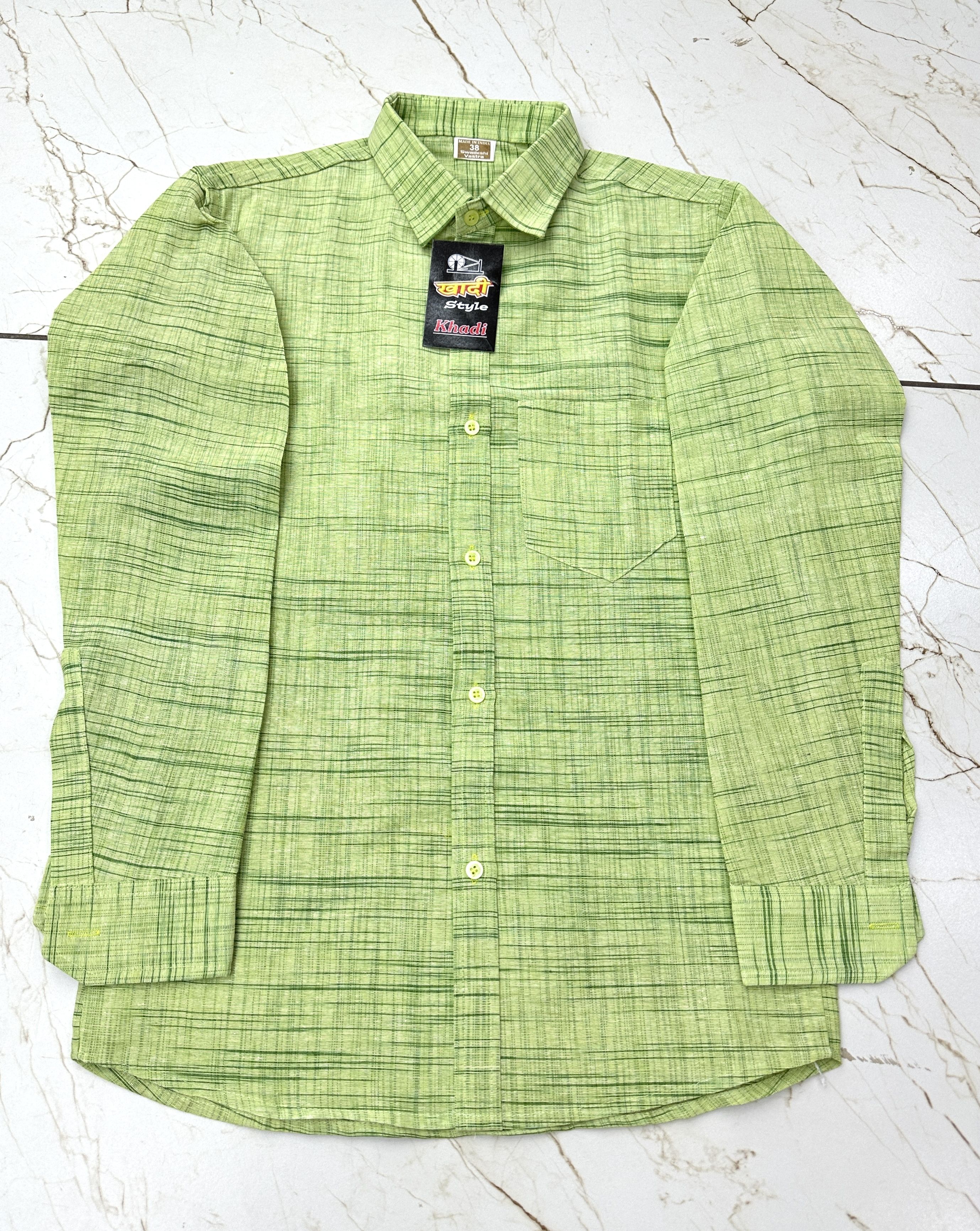 a a enterprises Men Regular Fit Self Design Spread Collar Casual Shirt-picture-14