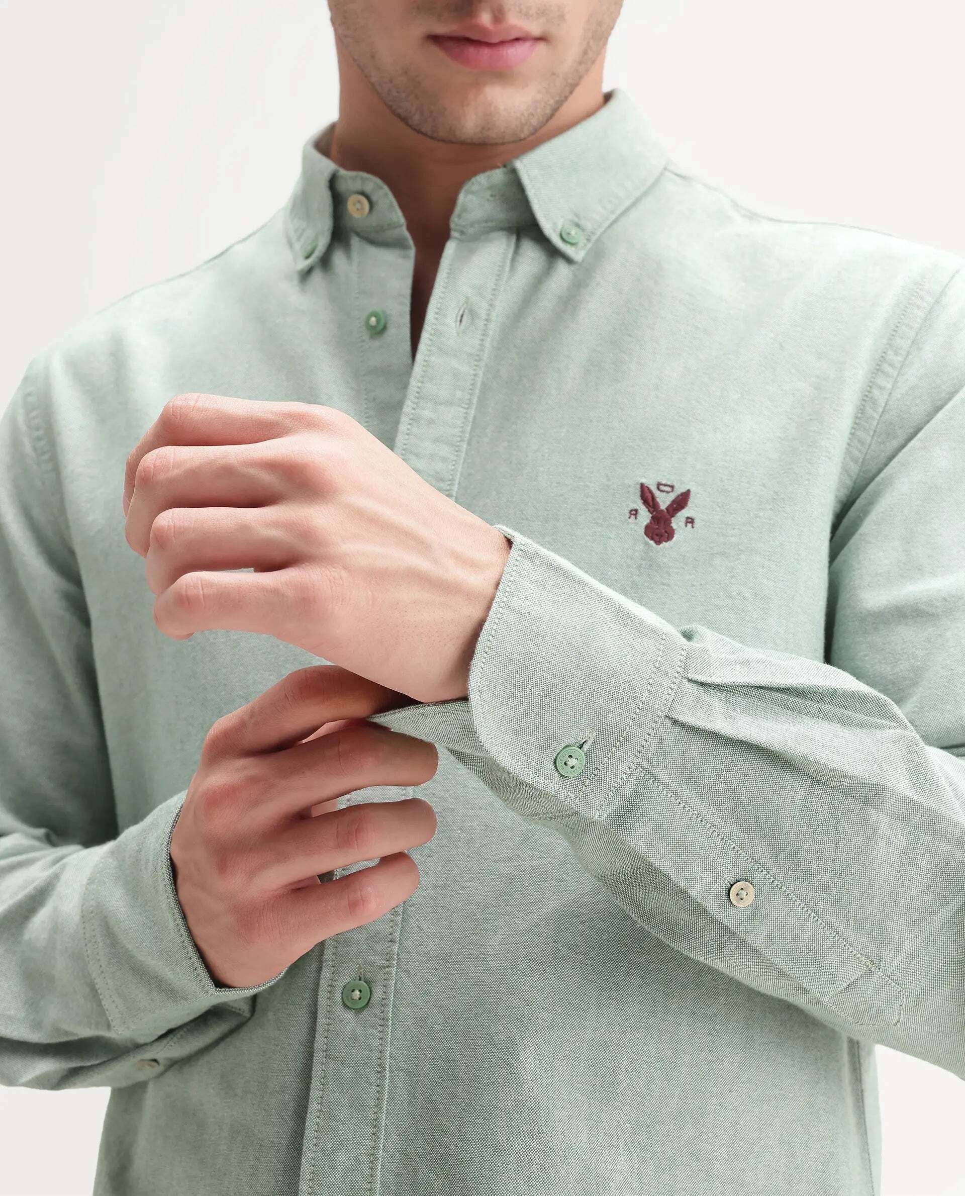 rare rabbit Men Regular Fit Solid Casual Shirt-picture-35