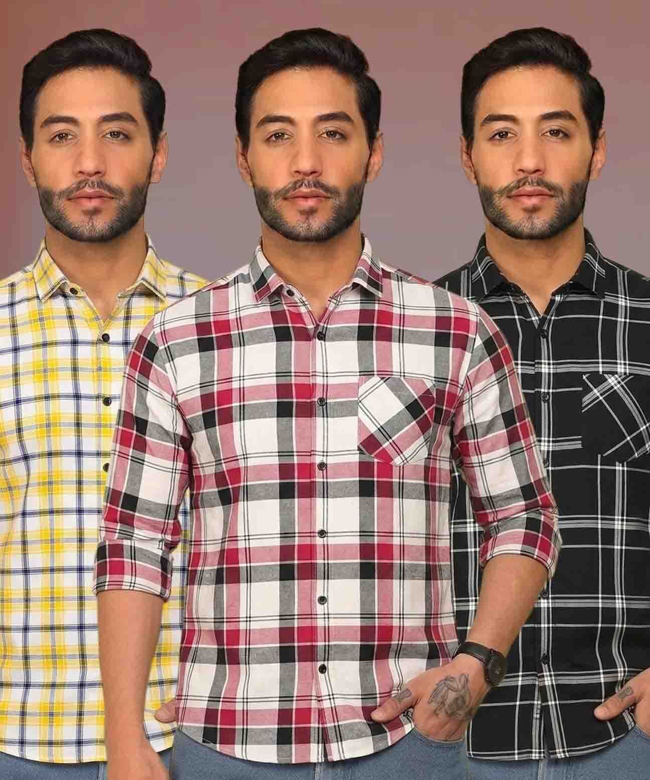 metronaut Men Regular Fit Printed Spread Collar Casual Shirt-picture-27