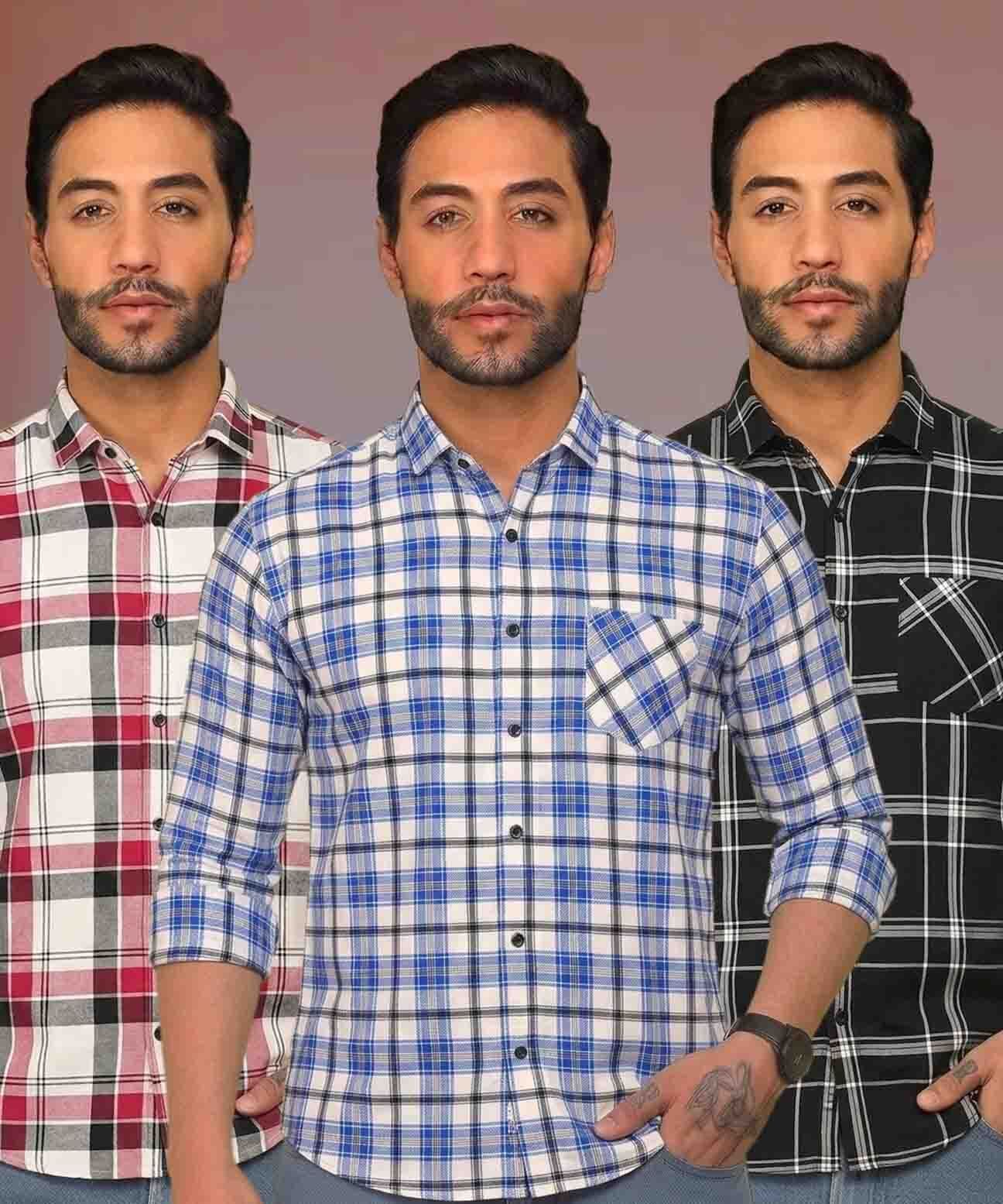 metronaut Men Regular Fit Printed Spread Collar Casual Shirt-picture-24