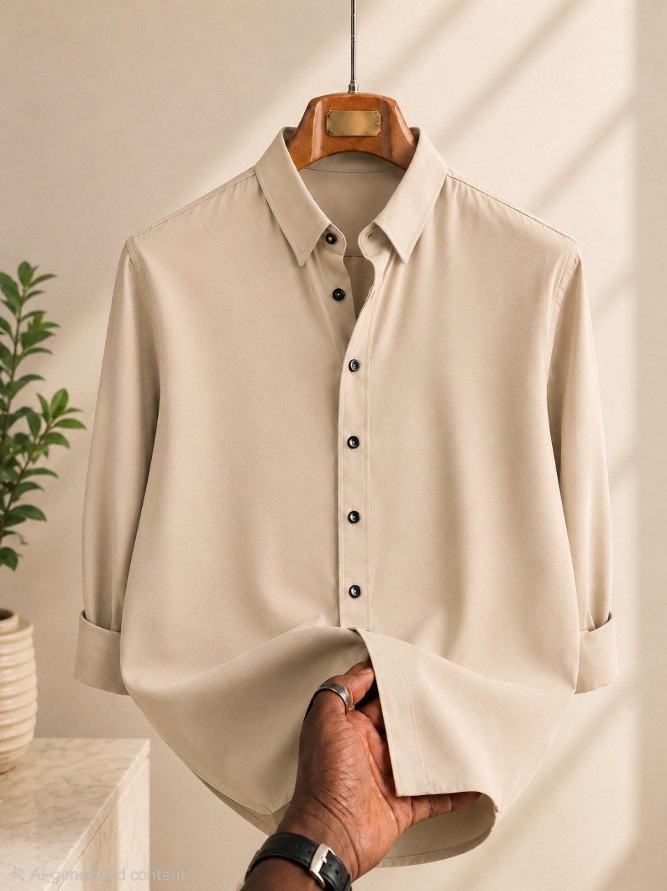 marmic fab Men Regular Fit Solid Spread Collar Formal Shirt-picture-38