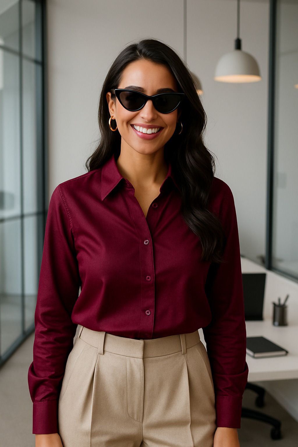 Women Regular Fit Solid Casual Shirt-image-33