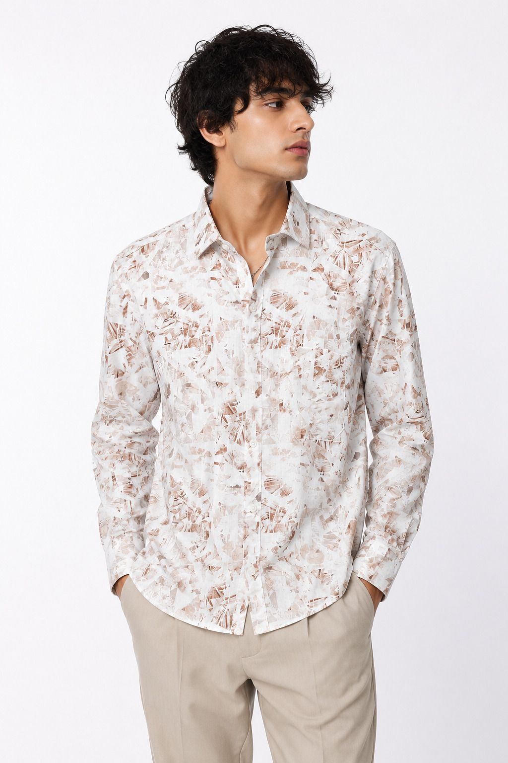 Men Regular Fit Printed Casual Shirt-image-12