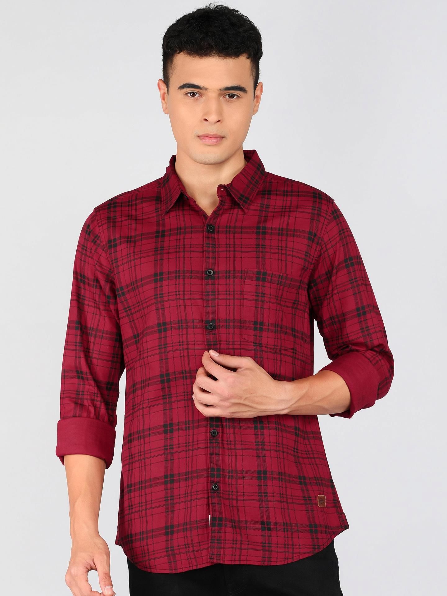 Men Regular Fit Printed Casual Shirt-image-23