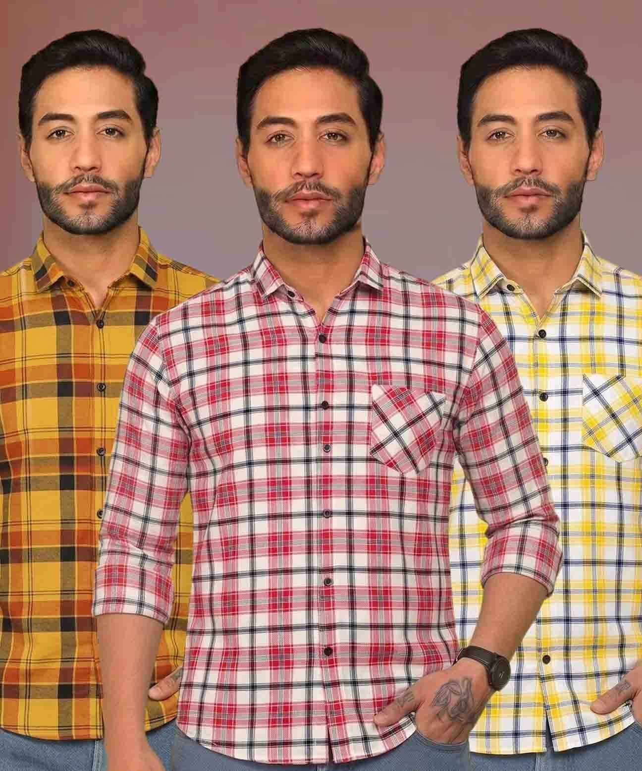 metronaut Men Regular Fit Printed Spread Collar Casual Shirt-picture-31