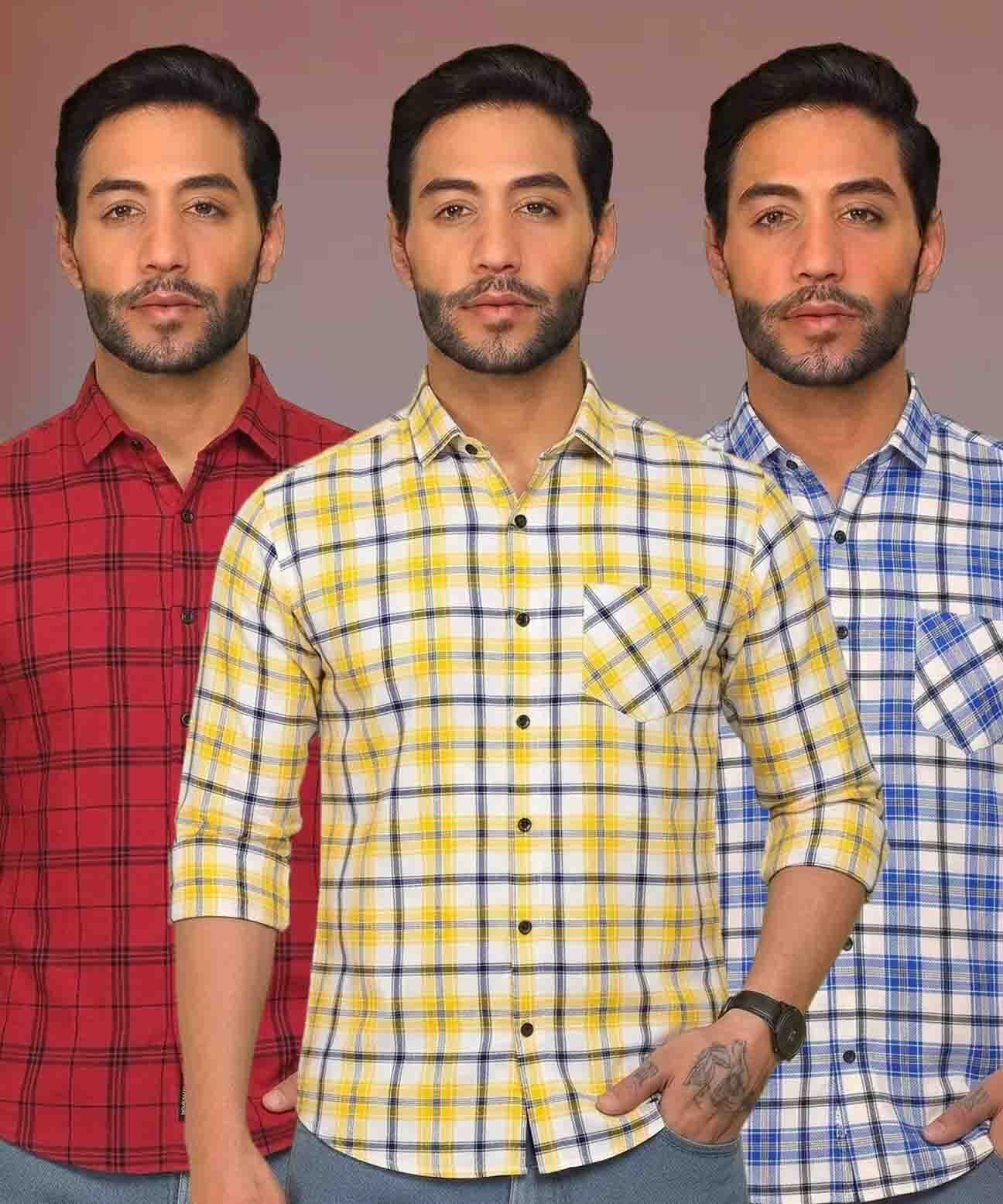 metronaut Men Regular Fit Printed Spread Collar Casual Shirt-picture-26