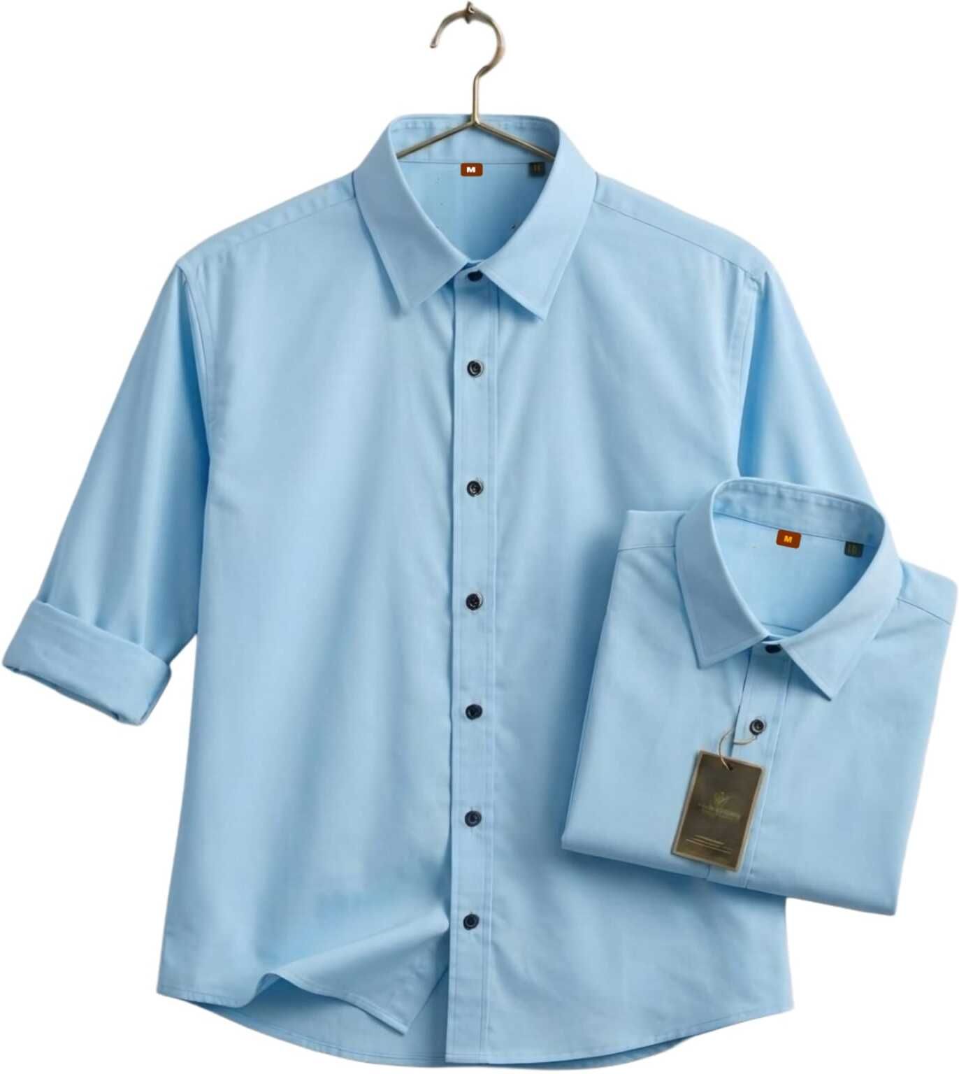 daksh Men Boxy Fit Solid Spread Collar Casual Shirt-picture-0