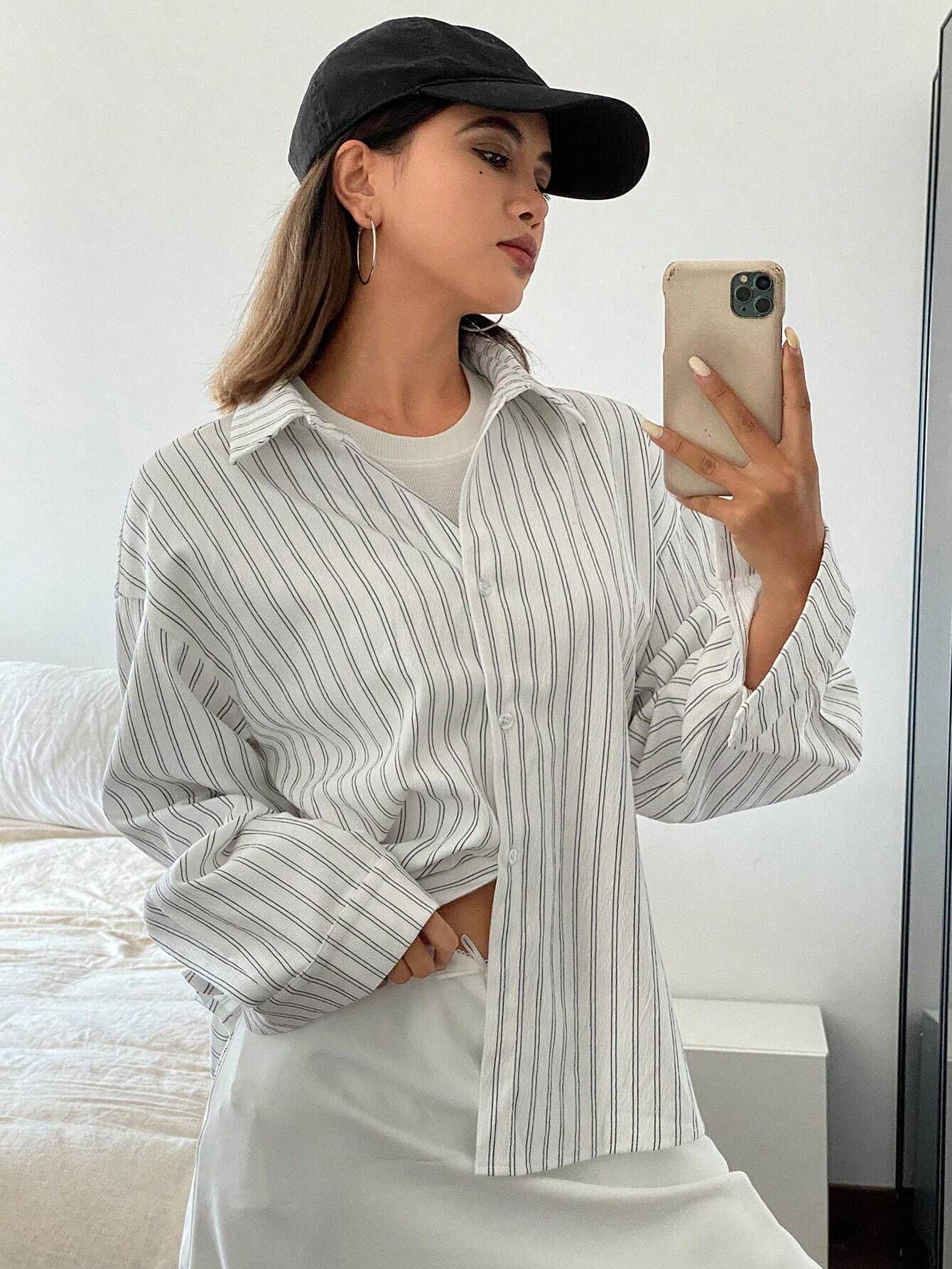 leriya fashion Women Regular Fit Solid Curved Collar Casual Shirt-picture-24
