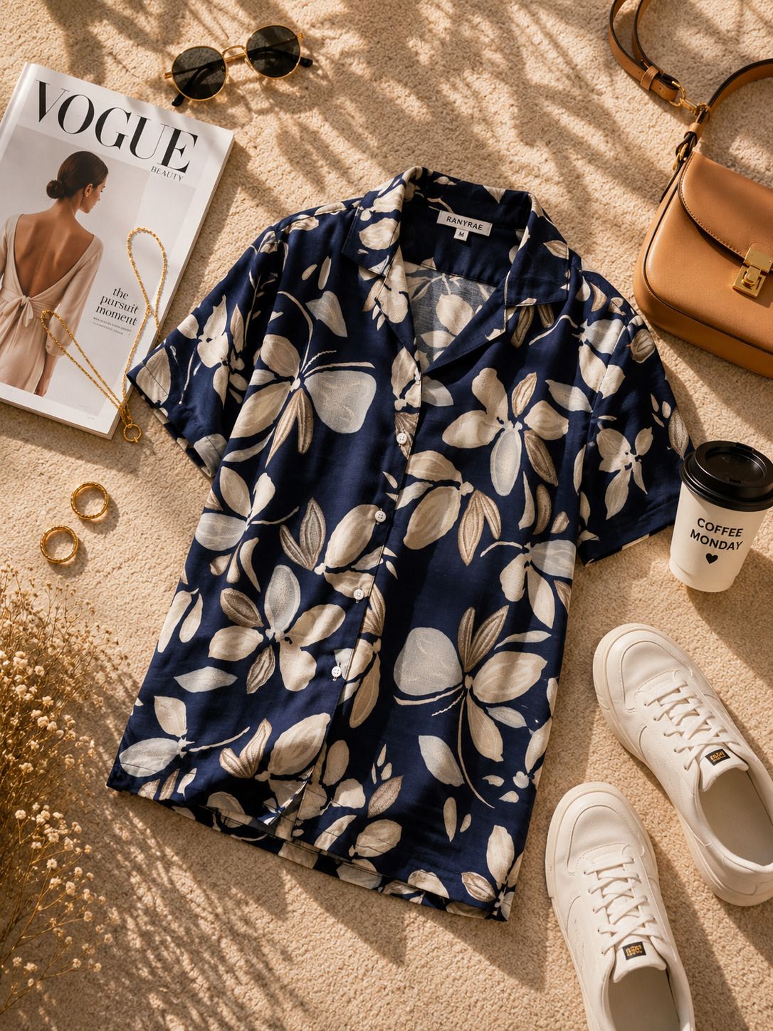 fuback Women Regular Fit Floral Print Casual Shirt-picture-0