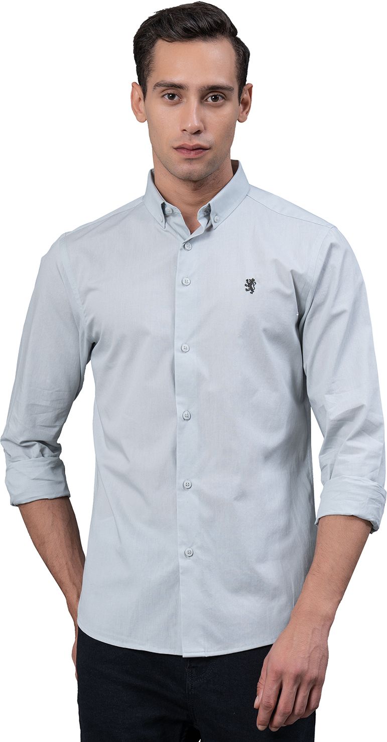 red tape Men Regular Fit Solid Button Down Collar Casual Shirt-picture-15