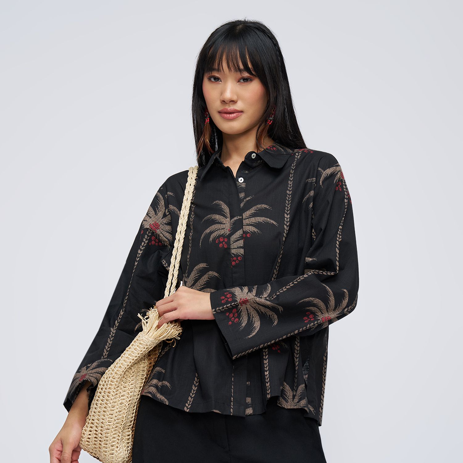 akkriti by pantaloons Women Regular Fit Floral Print Casual Shirt-picture-14