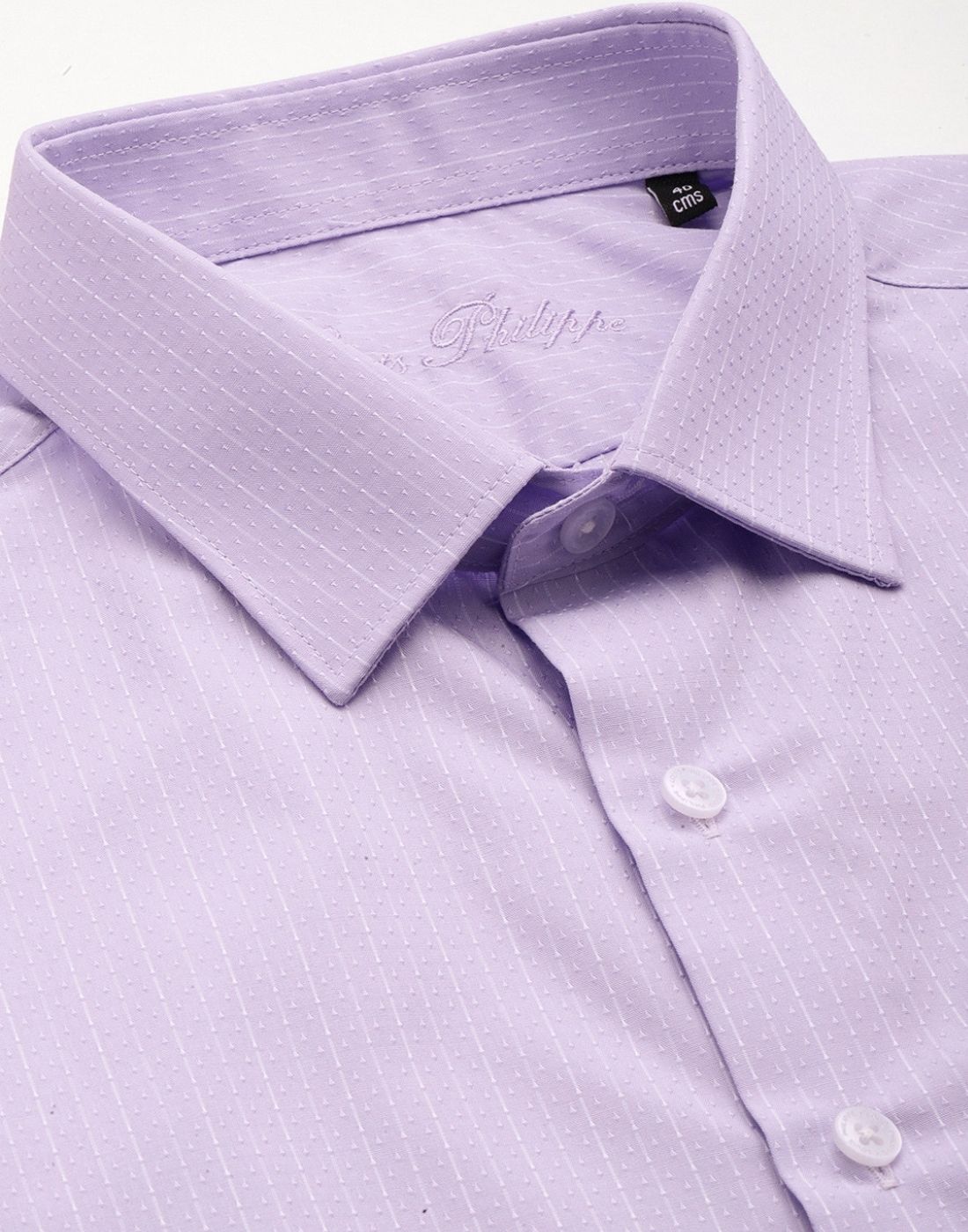 Men Slim Fit Striped Formal Shirt-image-41