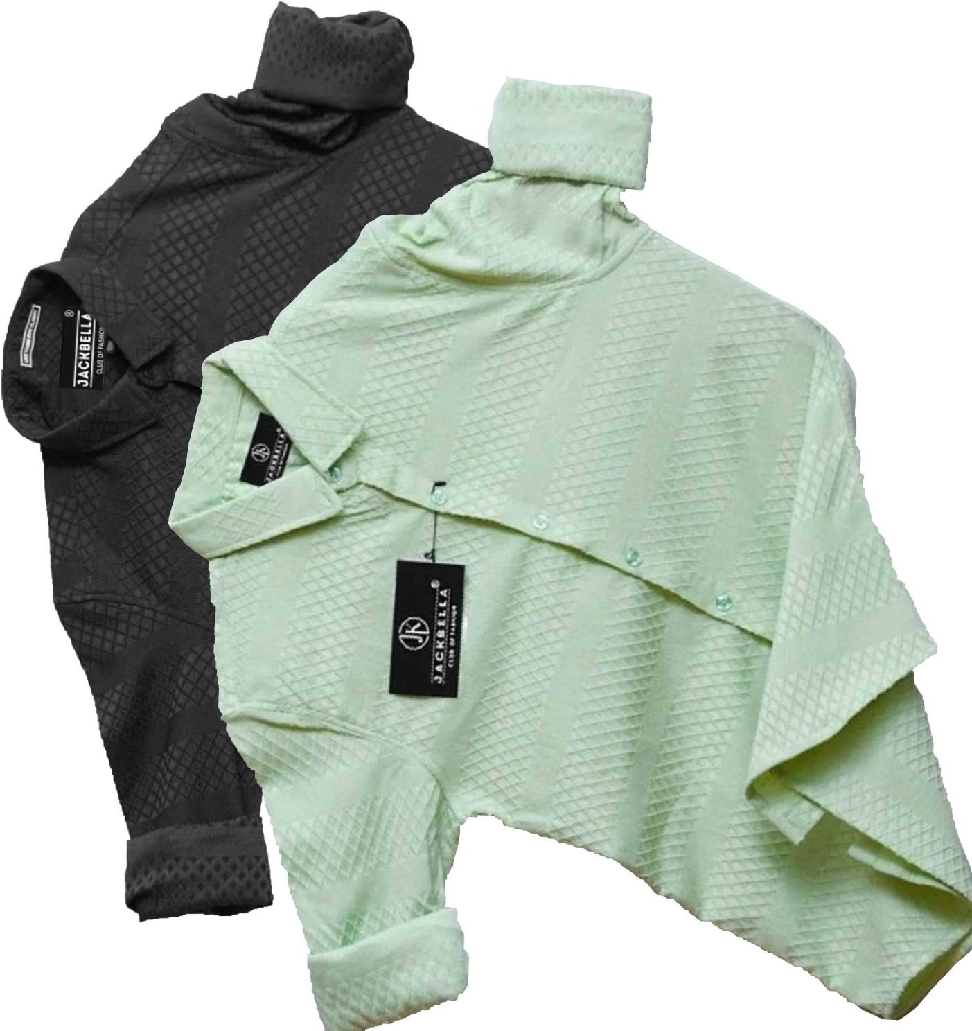 jackbella Men Regular Fit Self Design Casual Shirt-picture-15