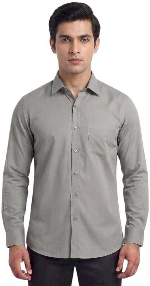 millioncolors Men Regular Fit Solid Spread Collar Formal Shirt-picture-15