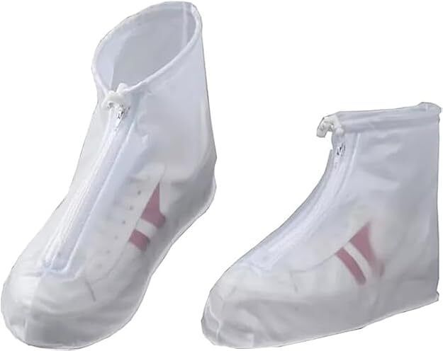 Waterproof Shoes Cover, Rain Boot Shoe Covers, Reusable Women Men Silicone MULTI COLOUR Boots Shoe Cover, Flat Shoe Cover, High Ankle Shoe Cover, High Heeled Shoe Cover-image-34