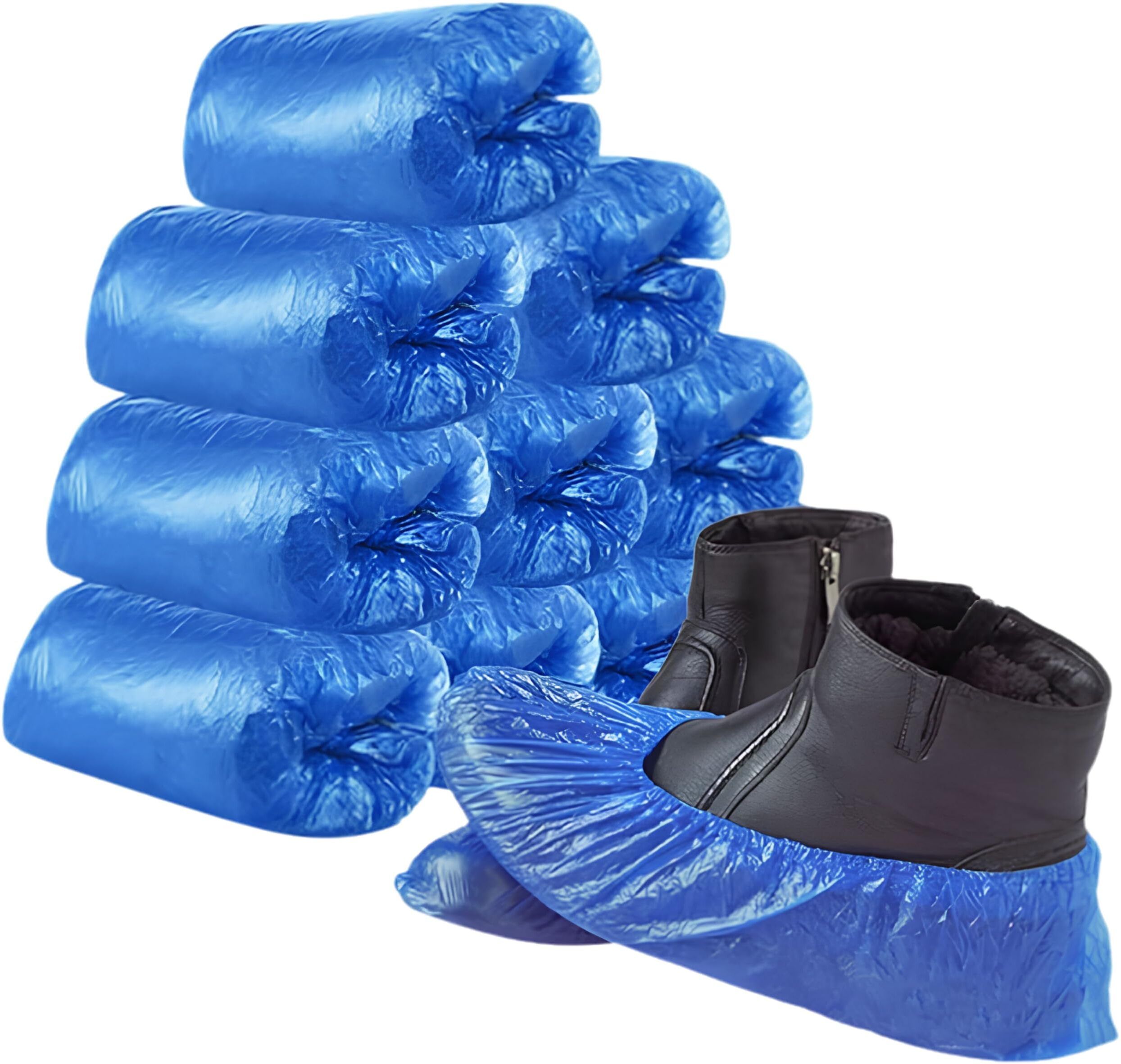 Disposable Shoe Cover - 50 Pairs for Hospital, Salon, Factory, Low Density PP (Polypropylene) Blue Boots Shoe Cover, Toes Shoe Cover, High Heeled Shoe Cover, High Ankle Shoe Cover-image-23