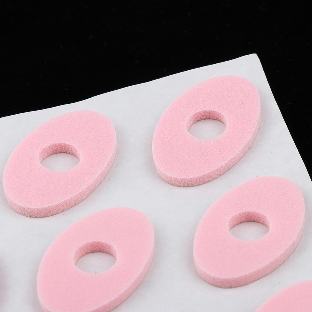 HEEL PAD OVAL (4) PCS-Oval Corn Plasters Foot Callus Cushions Toe for Pads Form Arch Orthotic, Regular, Sports Shoe Insole-image-2