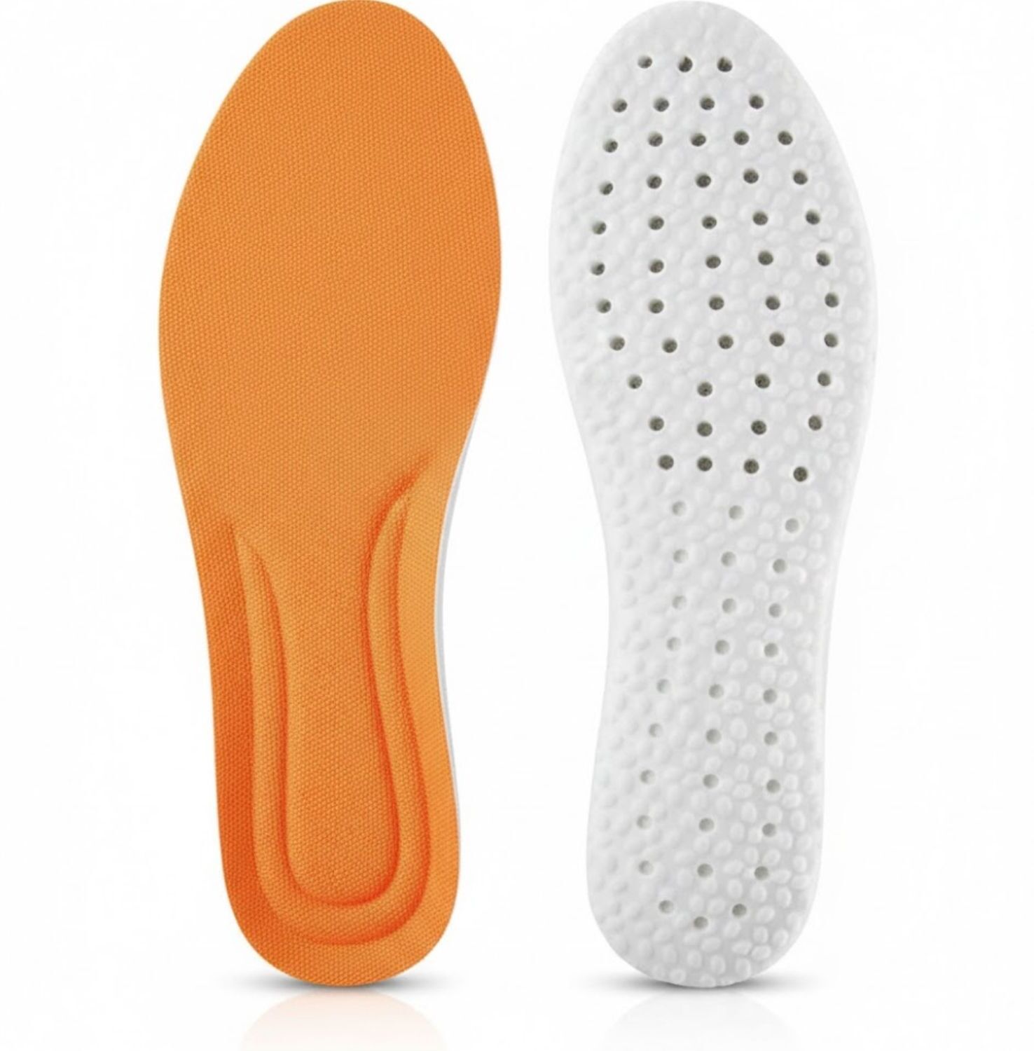 spatlus Comfort Thin Lightweight Cushioning Orthotic Shoe Insole For Men Women (Orange) Form Full Length Regular Shoe Insole-picture-11