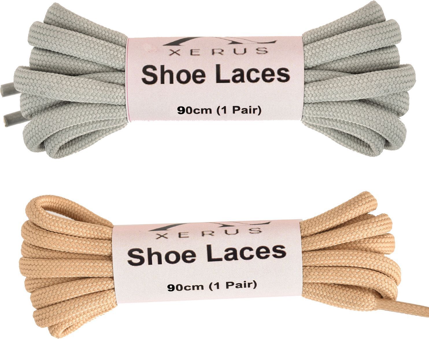 DEVINO Shoe Lace Round Light Grey Beige For Boot Sport Hiking Shoes Shoe Lace-image-37
