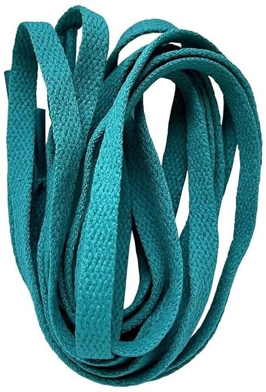 SUNBIRD Flat_Teal-2Pair-elaces1/4"Athletic Sport II Running Shoes II Shoe Strings Shoe Lace-image-21