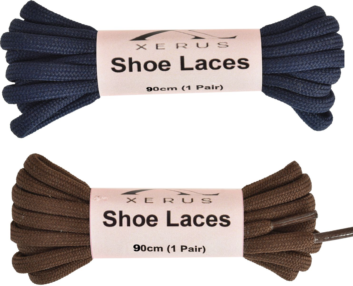 XERUS Shoe Lace Round Navy Blue Coffee For Boot Sport Hiking Shoes Shoe Lace-picture-23