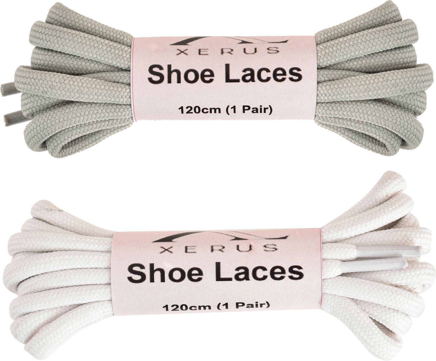 XERUS Shoe Lace Round Light White For Boot Sport Hiking Shoes Shoe Lace-image-17