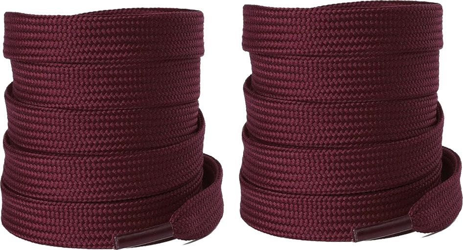 XERUS Shoe Lace Flat Maroon, Round, canvas, sneakers Shoe Lace-image-15
