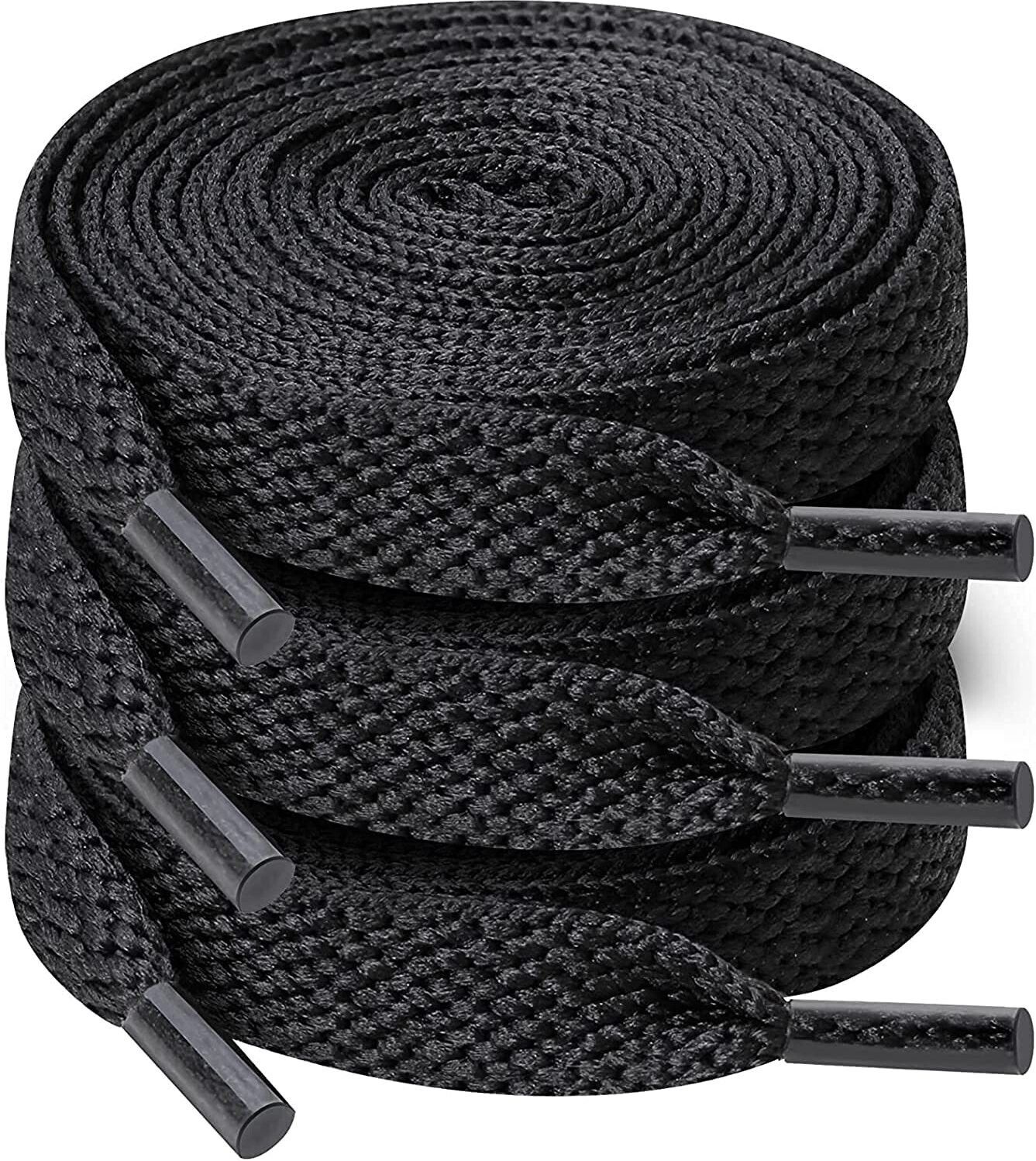 SHOESHINE Flat Shoelace For Athletic and Sneaker Shoes 3 Pair Shoe Lace-image-33