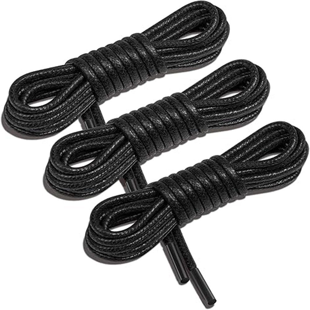 house of common shoe lace Formal Round Black 90cm 3pair formal lether shoe Shoe Lace-image-29