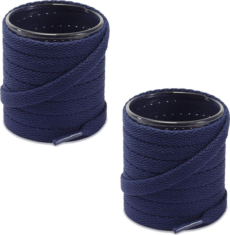 DEVINO shoe lace Flat Navy Blue 120cm 2pair sneakers canvas Shoe Lace