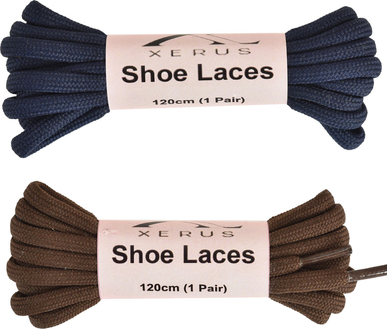 XERUS Shoe Lace Round Navy Blue Coffee For Boot Sport Hiking Shoes Shoe Lace-picture-20