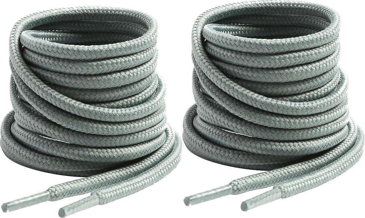 shoelaces Round Shoe Lace Light Grey 120CM Boot Lace Casual Hiking Shoe Lace-image-47